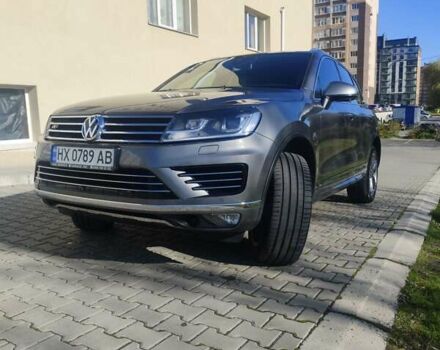 Фольксваген Туарег 2016 в Хмельницком на Automoto.ua Серый Фольксваген Туарег, объемом двигателя 2.97 л и пробегом 278 тыс. км за 30500 $, фото 27 на Automoto.ua