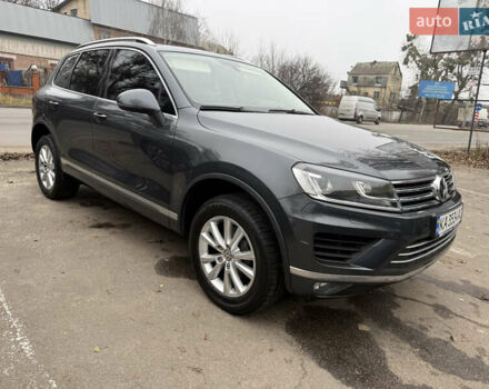 Сірий Фольксваген Туарег, об'ємом двигуна 2.97 л та пробігом 106 тис. км за 32800 $, фото 7 на Automoto.ua