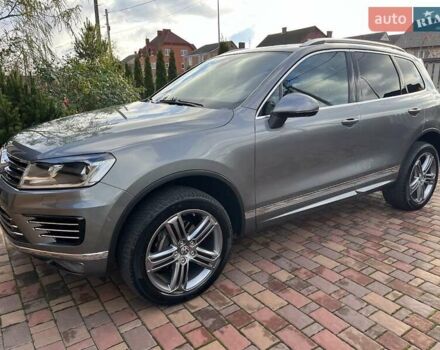 Серый Фольксваген Туарег, объемом двигателя 2.97 л и пробегом 191 тыс. км за 33999 $, фото 14 на Automoto.ua