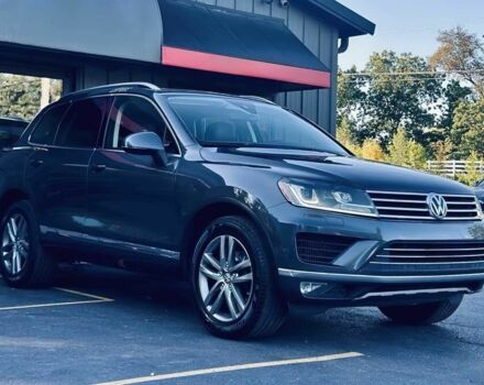 Серый Фольксваген Туарег, объемом двигателя 3 л и пробегом 80 тыс. км за 10200 $, фото 2 на Automoto.ua