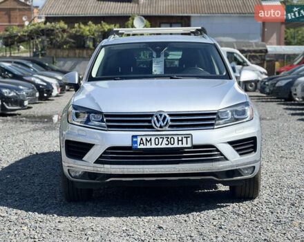 Серый Фольксваген Туарег, объемом двигателя 3.6 л и пробегом 96 тыс. км за 19800 $, фото 3 на Automoto.ua