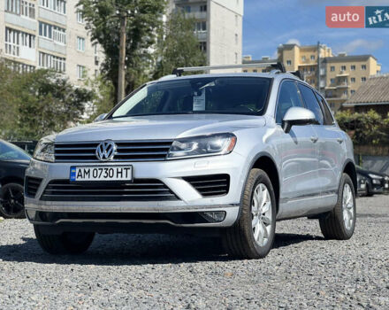 Серый Фольксваген Туарег, объемом двигателя 3.6 л и пробегом 96 тыс. км за 19800 $, фото 2 на Automoto.ua
