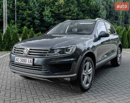 Фольксваген Туарег 2016 в Луцке на Automoto.ua Серый Фольксваген Туарег, объемом двигателя 2.97 л и пробегом 181 тыс. км за 35000 $, фото 3 на Automoto.ua