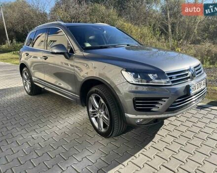 Фольксваген Туарег 2016 в Хмельницком на Automoto.ua Серый Фольксваген Туарег, объемом двигателя 2.97 л и пробегом 278 тыс. км за 30500 $, фото 41 на Automoto.ua