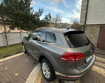 Сірий Фольксваген Туарег, об'ємом двигуна 3 л та пробігом 198 тис. км за 30500 $, фото 9 на Automoto.ua