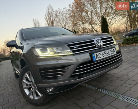 Серый Фольксваген Туарег, объемом двигателя 2.97 л и пробегом 139 тыс. км за 33900 $, фото 13 на Automoto.ua