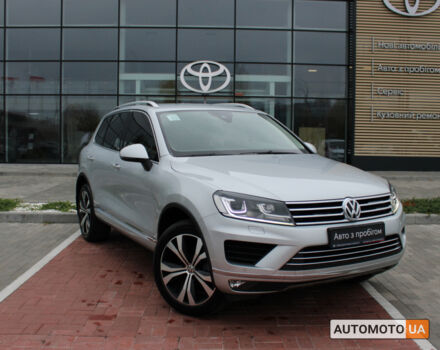 Сірий Фольксваген Туарег, об'ємом двигуна 3 л та пробігом 171 тис. км за 28900 $, фото 1 на Automoto.ua