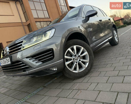 Серый Фольксваген Туарег, объемом двигателя 2.97 л и пробегом 139 тыс. км за 33900 $, фото 17 на Automoto.ua