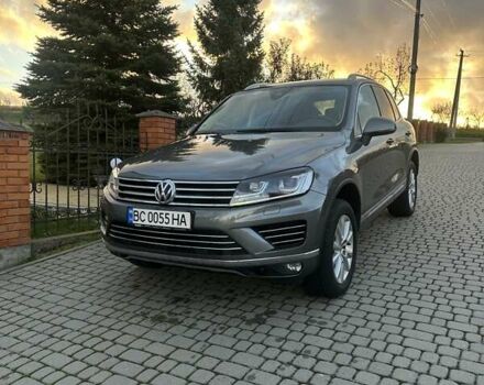 Сірий Фольксваген Туарег, об'ємом двигуна 3 л та пробігом 198 тис. км за 30500 $, фото 16 на Automoto.ua