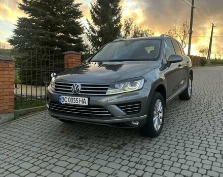 Сірий Фольксваген Туарег, об'ємом двигуна 3 л та пробігом 198 тис. км за 30500 $, фото 1 на Automoto.ua