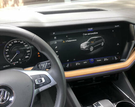 Сірий Фольксваген Туарег, об'ємом двигуна 2.97 л та пробігом 184 тис. км за 39500 $, фото 10 на Automoto.ua