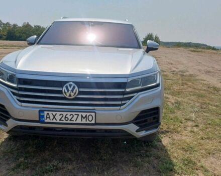 Серый Фольксваген Туарег, объемом двигателя 3 л и пробегом 79 тыс. км за 40500 $, фото 1 на Automoto.ua