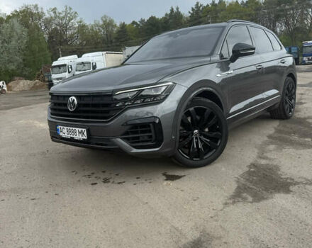 Серый Фольксваген Туарег, объемом двигателя 2.97 л и пробегом 128 тыс. км за 57500 $, фото 20 на Automoto.ua