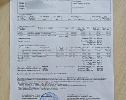 Серый Фольксваген Туарег, объемом двигателя 3 л и пробегом 79 тыс. км за 44990 $, фото 50 на Automoto.ua