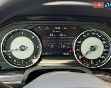 Серый Фольксваген Туарег, объемом двигателя 2.97 л и пробегом 159 тыс. км за 55000 $, фото 10 на Automoto.ua