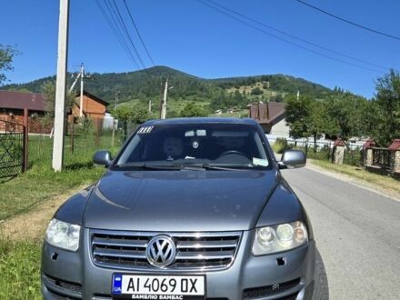 Сірий Фольксваген Туарег, об'ємом двигуна 2.5 л та пробігом 450 тис. км за 4500 $, фото 1 на Automoto.ua