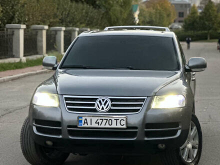 Фольксваген Туарег 2005 у Умани на Automoto.ua Сірий Фольксваген Туарег, об'ємом двигуна 3 л та пробігом 220 тис. км за 8250 $, фото 1 на Automoto.ua