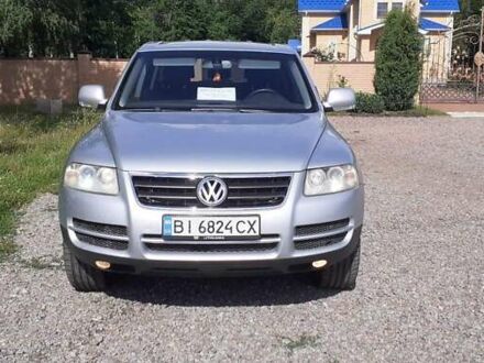 Фольксваген Туарег 2005 в Сумах на Automoto.ua Серый Фольксваген Туарег, объемом двигателя 2.97 л и пробегом 385 тыс. км за 8500 $, фото 1 на Automoto.ua