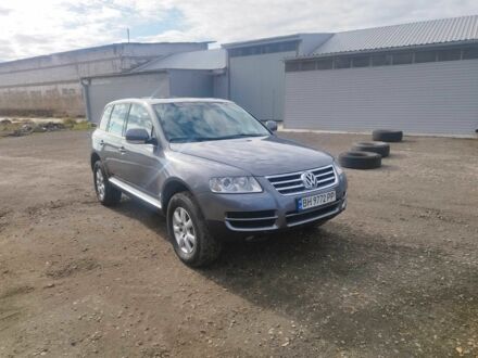 Фольксваген Туарег 2005 в Николаеве на Automoto.ua Серый Фольксваген Туарег, объемом двигателя 3 л и пробегом 450 тыс. км за 10900 $, фото 1 на Automoto.ua