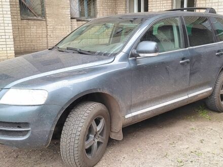 Фольксваген Туарег 2005 в Лозовой на Automoto.ua Серый Фольксваген Туарег, объемом двигателя 2.5 л и пробегом 326 тыс. км за 3200 $, фото 1 на Automoto.ua