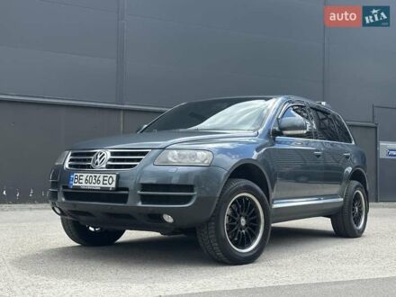 Фольксваген Туарег 2006 в Киеве на Automoto.ua Серый Фольксваген Туарег, объемом двигателя 2.5 л и пробегом 282 тыс. км за 6850 $, фото 1 на Automoto.ua