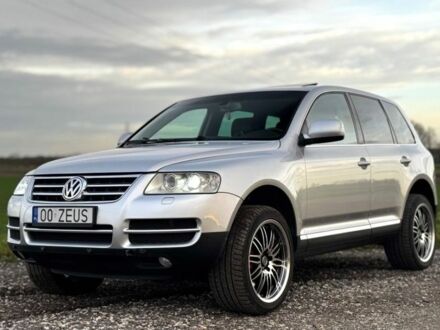 Сірий Фольксваген Туарег, об'ємом двигуна 3 л та пробігом 219 тис. км за 4400 $, фото 1 на Automoto.ua