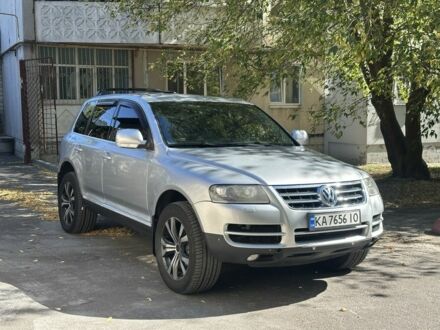 Серый Фольксваген Туарег, объемом двигателя 3.6 л и пробегом 230 тыс. км за 7250 $, фото 1 на Automoto.ua