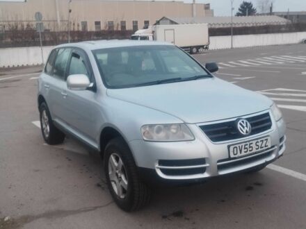 Серый Фольксваген Туарег, объемом двигателя 2.5 л и пробегом 2 тыс. км за 4000 $, фото 1 на Automoto.ua