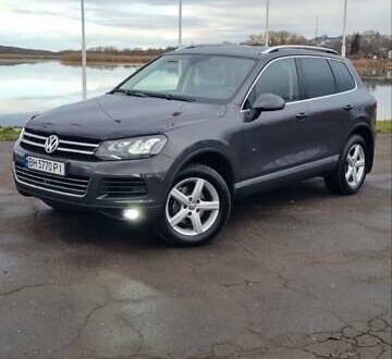 Фольксваген Туарег 2010 в Балте на Automoto.ua Серый Фольксваген Туарег, объемом двигателя 2.97 л и пробегом 270 тыс. км за 16500 $, фото 1 на Automoto.ua