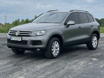 Сірий Фольксваген Туарег, об'ємом двигуна 3 л та пробігом 207 тис. км за 21500 $, фото 1 на Automoto.ua