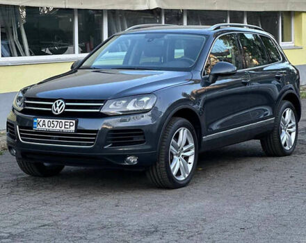 Серый Фольксваген Туарег, объемом двигателя 3.6 л и пробегом 196 тыс. км за 15999 $, фото 1 на Automoto.ua