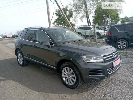 Серый Фольксваген Туарег, объемом двигателя 3.6 л и пробегом 212 тыс. км за 13999 $, фото 1 на Automoto.ua
