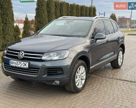 Сірий Фольксваген Туарег, об'ємом двигуна 2.97 л та пробігом 229 тис. км за 18800 $, фото 1 на Automoto.ua
