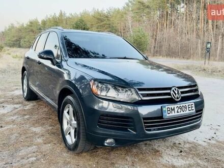 Фольксваген Туарег 2013 в Сумах на Automoto.ua Серый Фольксваген Туарег, объемом двигателя 2.97 л и пробегом 330 тыс. км за 18700 $, фото 1 на Automoto.ua