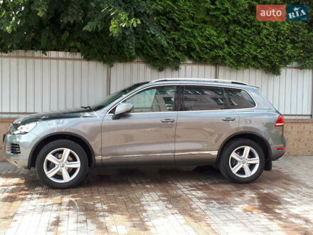 Сірий Фольксваген Туарег, об'ємом двигуна 3 л та пробігом 84 тис. км за 28331 $, фото 1 на Automoto.ua