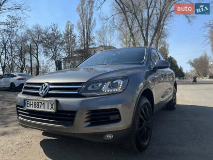 Фольксваген Туарег 2013 в Рени на Automoto.ua Серый Фольксваген Туарег, объемом двигателя 2.97 л и пробегом 314 тыс. км за 20500 $, фото 1 на Automoto.ua