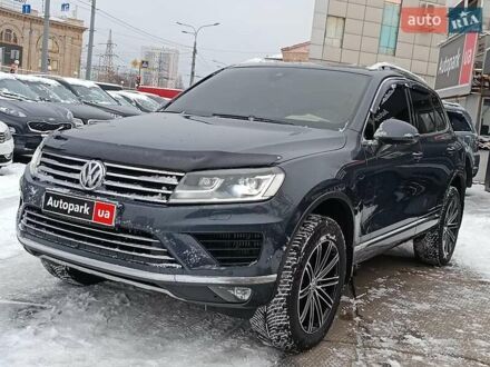 Фольксваген Туарег 2015 в Харькове на Automoto.ua Серый Фольксваген Туарег, объемом двигателя 3 л и пробегом 233 тыс. км за 25490 $, фото 1 на Automoto.ua