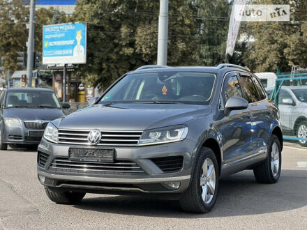 Фольксваген Туарег 2015 у Рівному на Automoto.ua Сірий Фольксваген Туарег, об'ємом двигуна 3 л та пробігом 291 тис. км за 23800 $, фото 1 на Automoto.ua