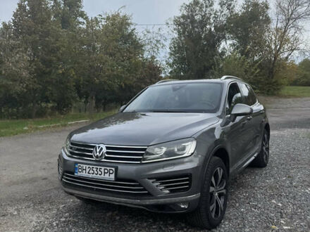 Фольксваген Туарег 2015 в Баштанке на Automoto.ua Серый Фольксваген Туарег, объемом двигателя 2.97 л и пробегом 261 тыс. км за 30000 $, фото 1 на Automoto.ua