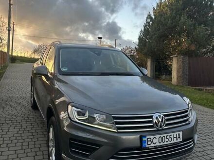 Фольксваген Туарег 2017 в Львове на Automoto.ua Серый Фольксваген Туарег, объемом двигателя 3 л и пробегом 198 тыс. км за 30500 $, фото 1 на Automoto.ua