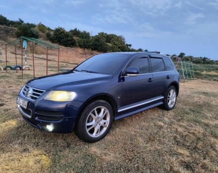 Синий Фольксваген Туарег, объемом двигателя 3 л и пробегом 300 тыс. км за 6200 $, фото 3 на Automoto.ua