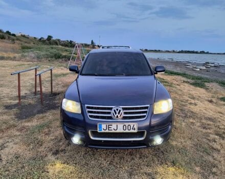 Синий Фольксваген Туарег, объемом двигателя 3 л и пробегом 300 тыс. км за 6200 $, фото 8 на Automoto.ua