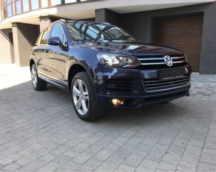 Синий Фольксваген Туарег, объемом двигателя 3 л и пробегом 175 тыс. км за 27000 $, фото 1 на Automoto.ua