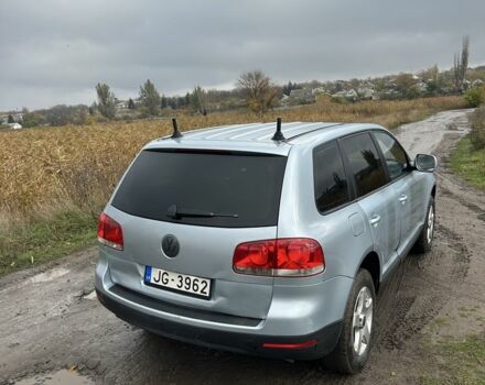 Синий Фольксваген Туарег, объемом двигателя 2.5 л и пробегом 351 тыс. км за 4000 $, фото 2 на Automoto.ua