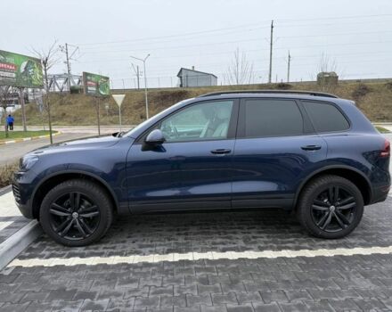 Синій Фольксваген Туарег, об'ємом двигуна 3 л та пробігом 236 тис. км за 21500 $, фото 4 на Automoto.ua