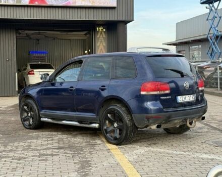 Синий Фольксваген Туарег, объемом двигателя 2.5 л и пробегом 286 тыс. км за 4250 $, фото 5 на Automoto.ua