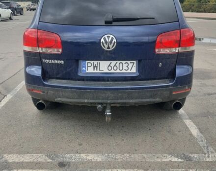 Синий Фольксваген Туарег, объемом двигателя 2.5 л и пробегом 342 тыс. км за 5400 $, фото 3 на Automoto.ua