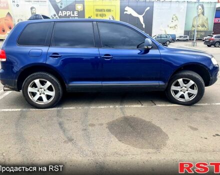 Синий Фольксваген Туарег, объемом двигателя 2.5 л и пробегом 343 тыс. км за 5500 $, фото 1 на Automoto.ua