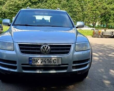 Синий Фольксваген Туарег, объемом двигателя 2.5 л и пробегом 431 тыс. км за 8200 $, фото 5 на Automoto.ua