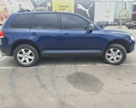 Синий Фольксваген Туарег, объемом двигателя 2.5 л и пробегом 342 тыс. км за 5400 $, фото 4 на Automoto.ua